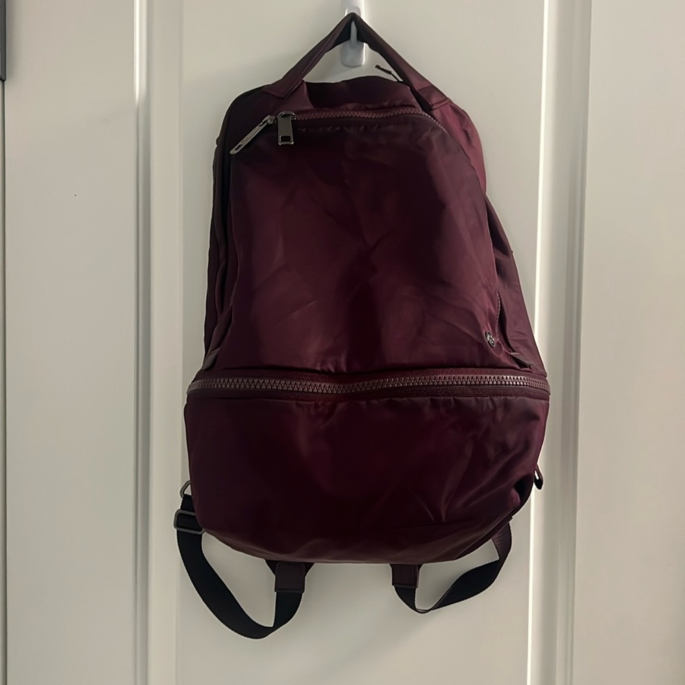 Lululemon City Adventurer Backpack 20L Burgundy
